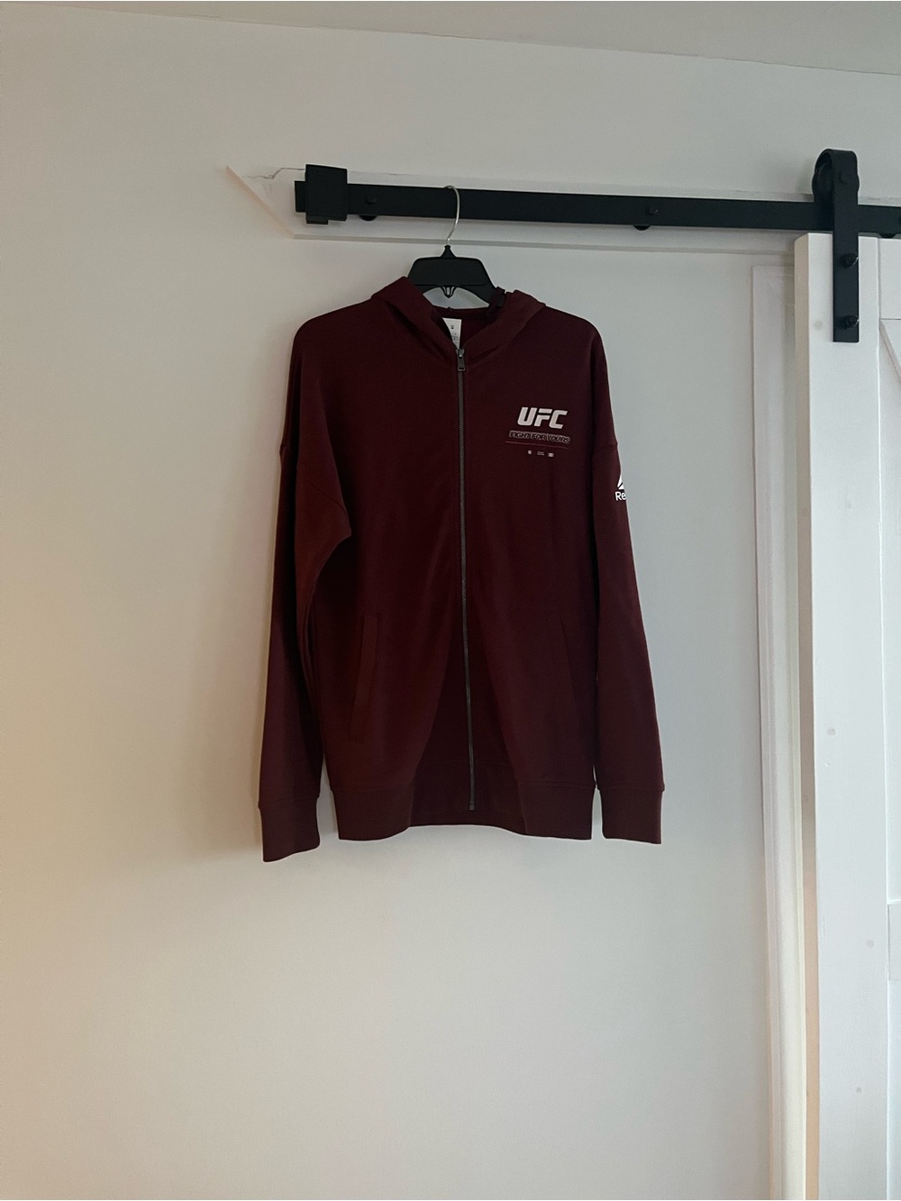 Reebok Men’s Full-Zip Hoodie with UFC Logo
